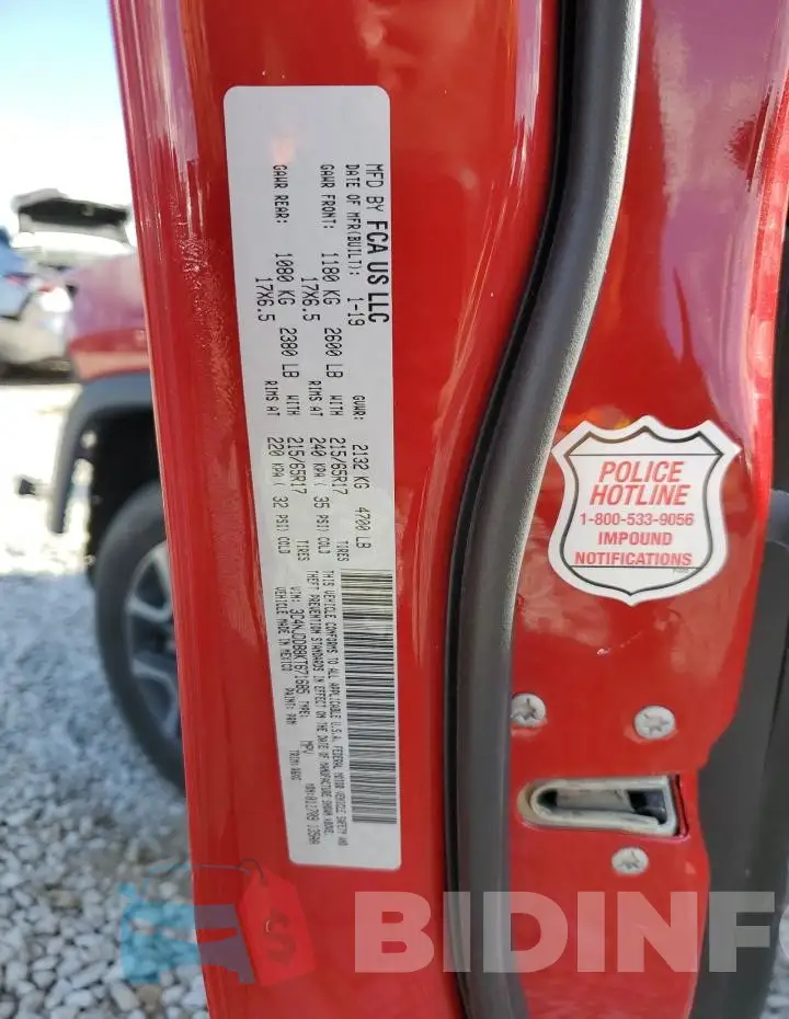 3C4NJDDB8KT671685 Photo# 13