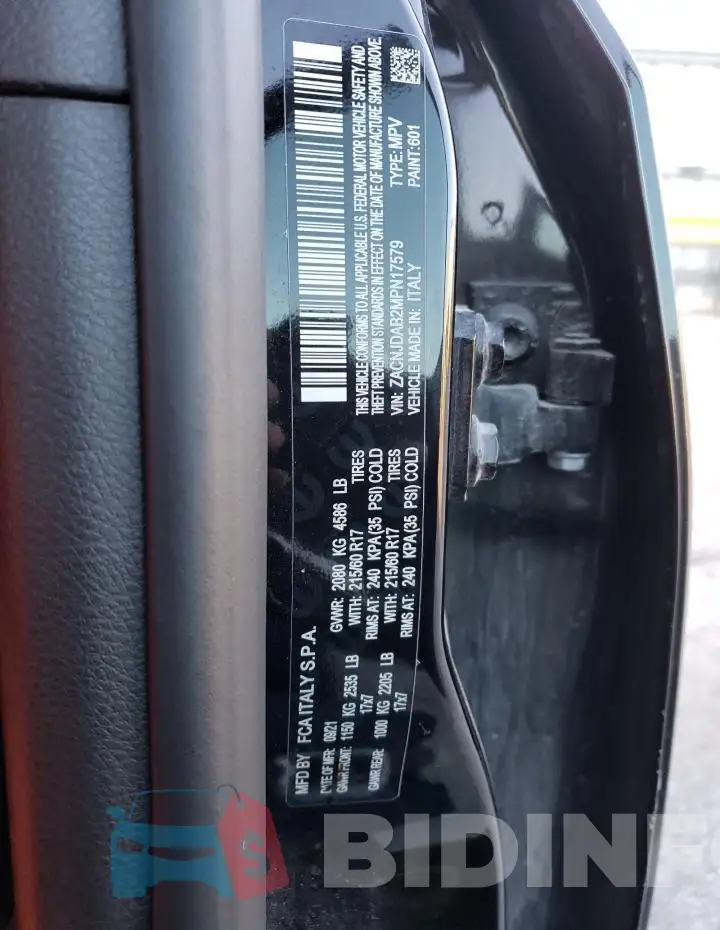 ZACNJDAB2MPN17579 Photo# 13