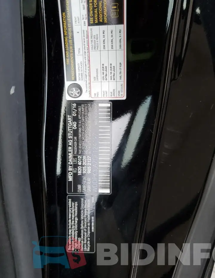 WDDPK3JA7GF124197 Photo# 12