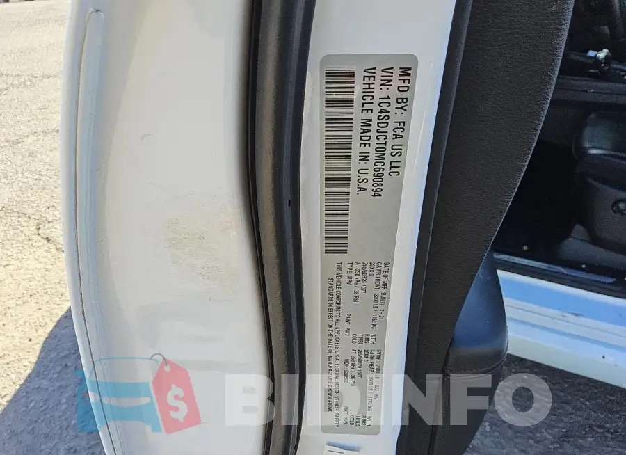1C4SDJCT0MC690894 Photo# 13