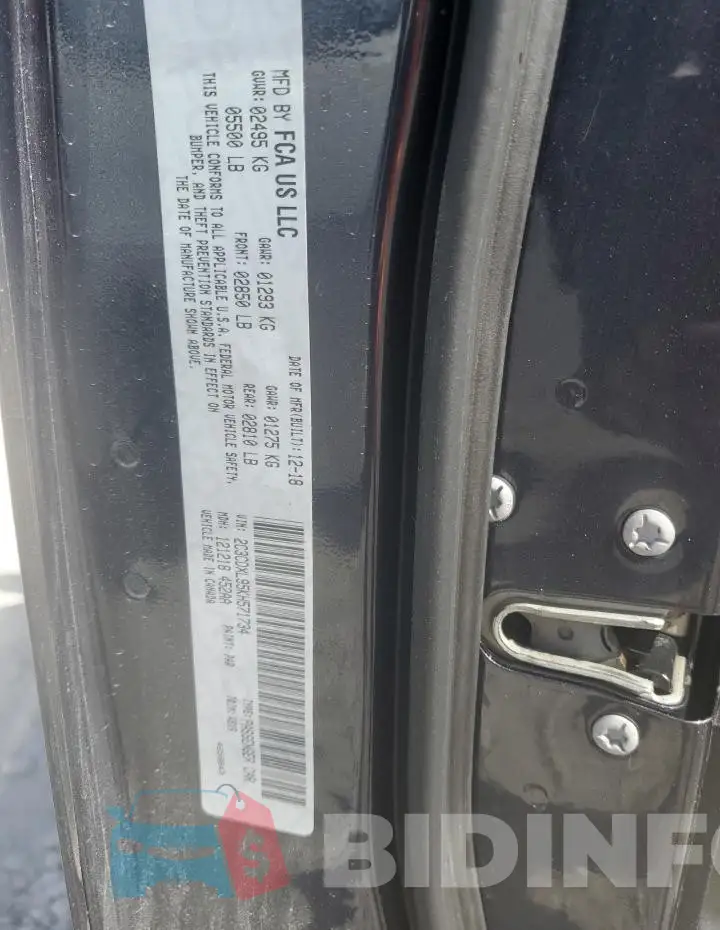 2C3CDXL95KH571734 Photo# 12