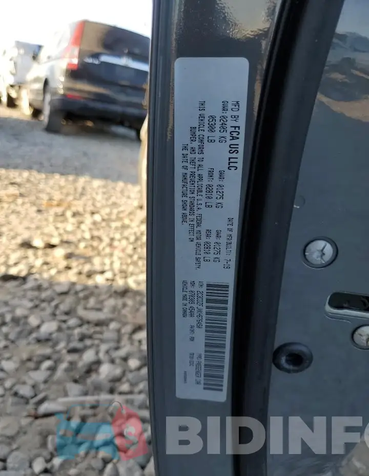 2C3CDZFJXKH676450 Photo# 12