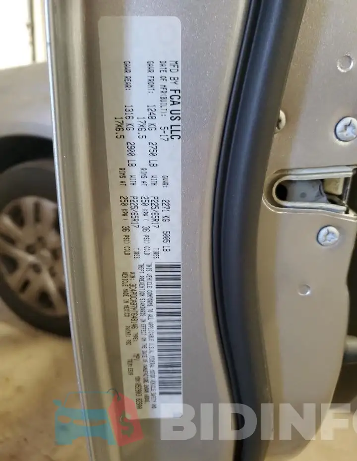 3C4PDCAB7HT648146 Photo# 14