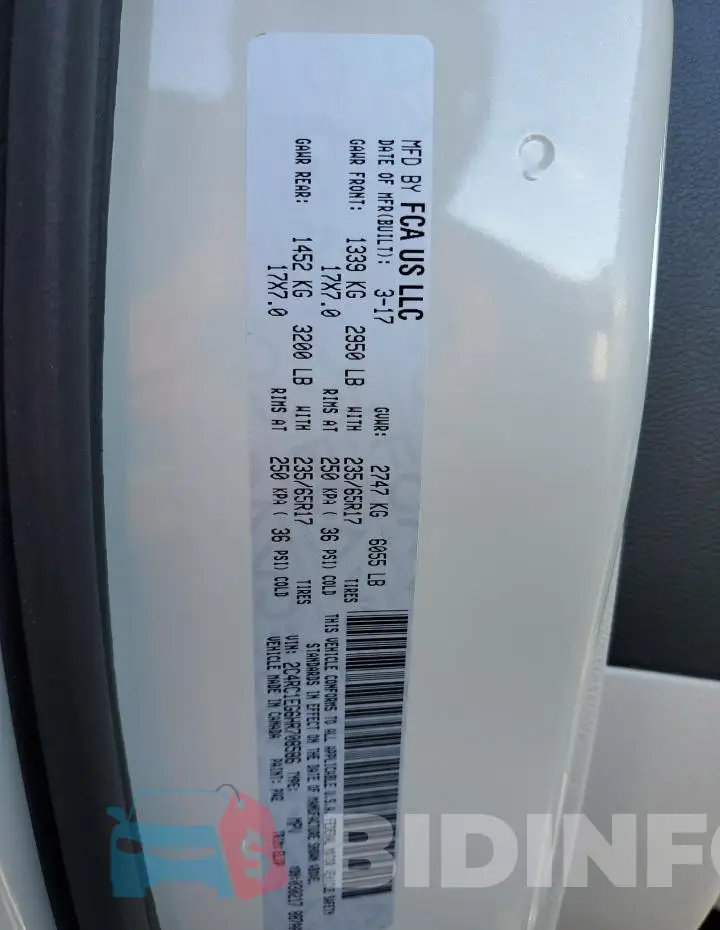 2C4RC1EG6HR708586 Photo# 13