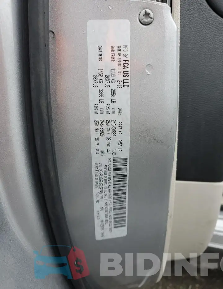2C4RC1GG2JR230749 Photo# 13