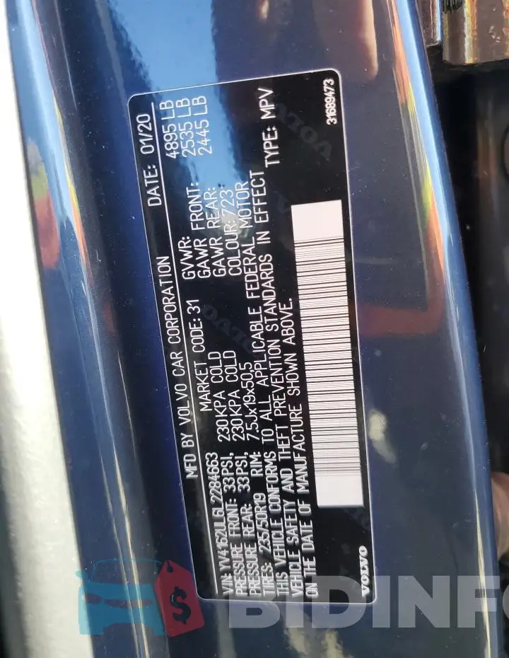 YV4162UL6L2284663 Photo# 13