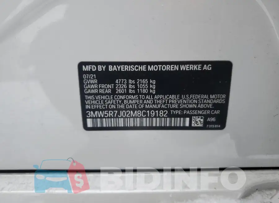 3MW5R7J02M8C19182 Photo# 12