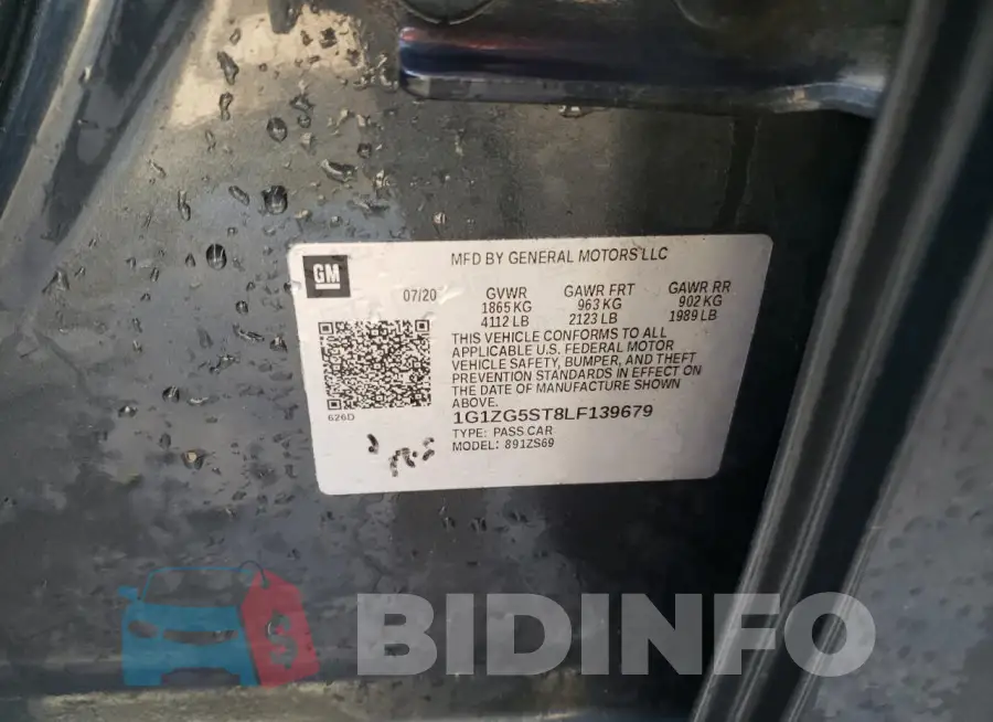 1G1ZG5ST8LF139679 Photo# 13