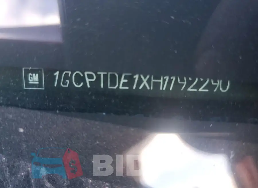 1GCPTDE1XH1192290 Photo# 12