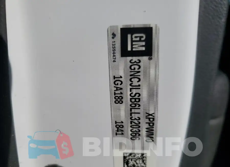 3GNCJLSB6LL320366 Photo# 14