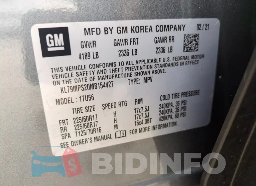KL79MPS20MB154427 Photo# 14