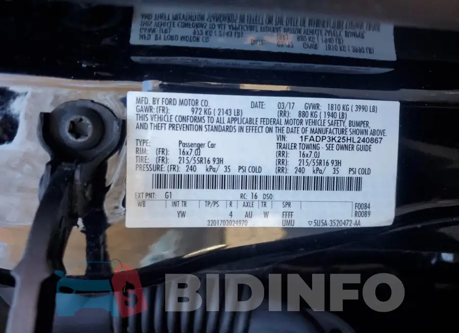 1FADP3K25HL240867 Photo# 12