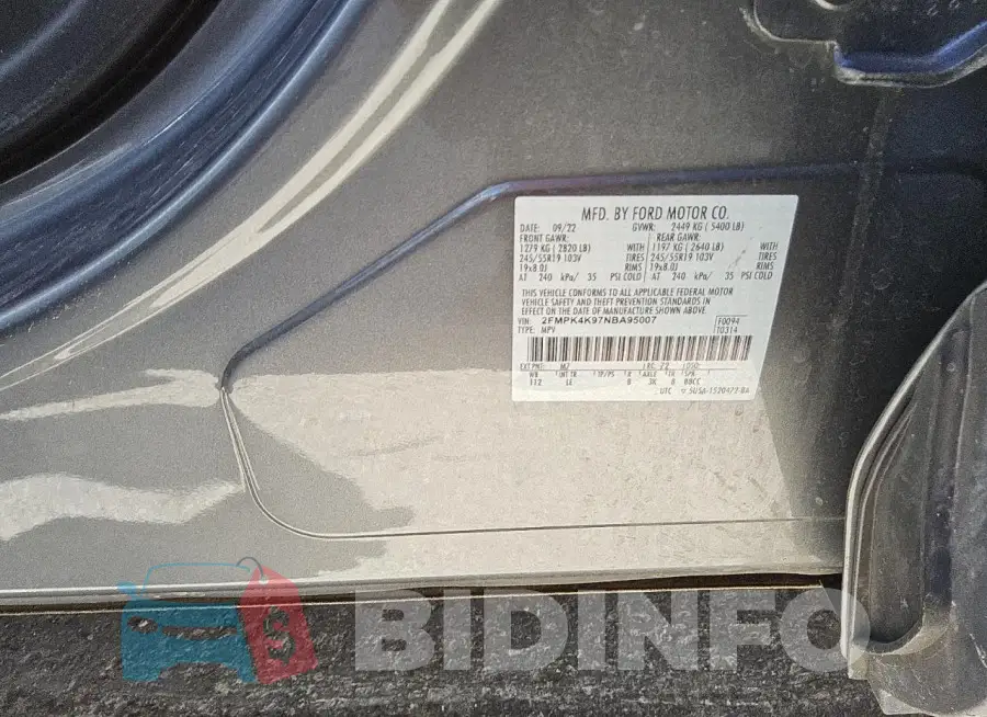 2FMPK4K97NBA95007 Photo# 13
