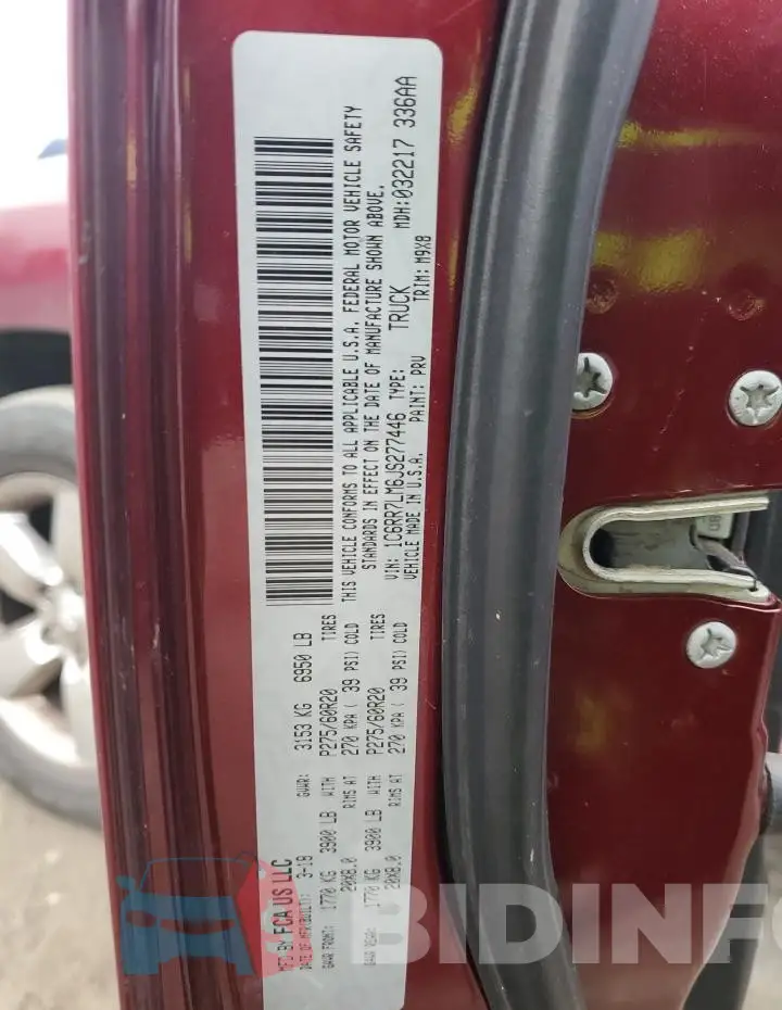 1C6RR7LM6JS277446 Photo# 13