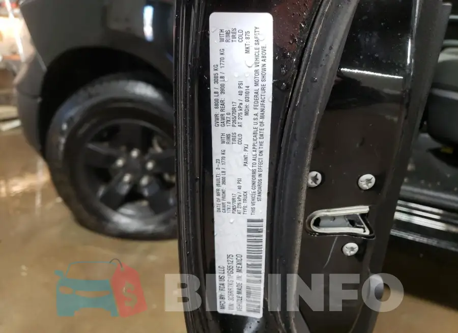3C6RR7KG1PG551275 Photo# 12
