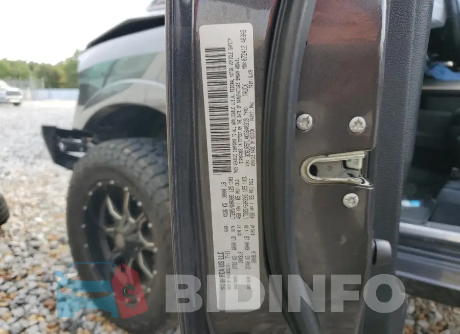 3C6UR5FL4KG640319 Photo# 13