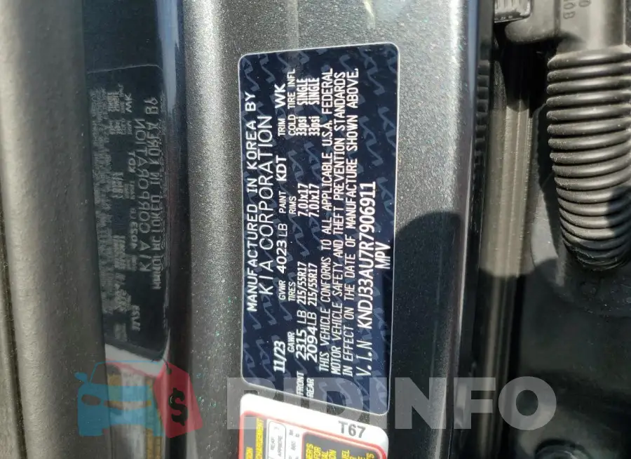 KNDJ33AU7R7906911 Photo# 12