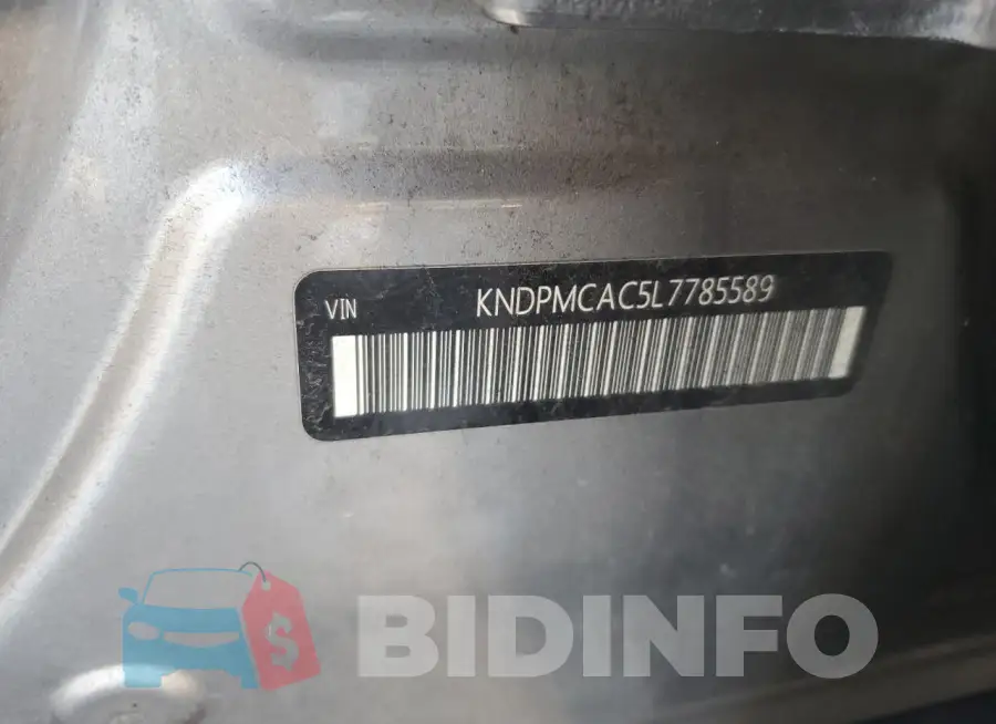 KNDPMCAC5L7785589 Photo# 13