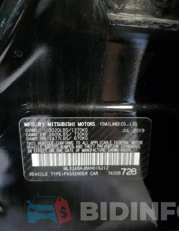 ML32A5HJ6KH016212 Photo# 14