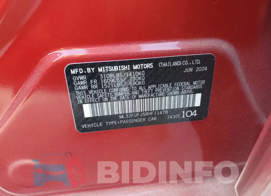 ML32FUFJ5RHF11478 Photo# 13