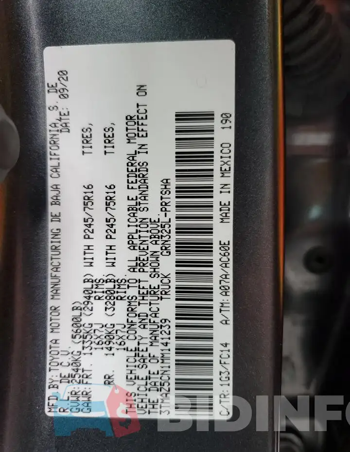 3TMAZ5CN1MM141239 Photo# 12