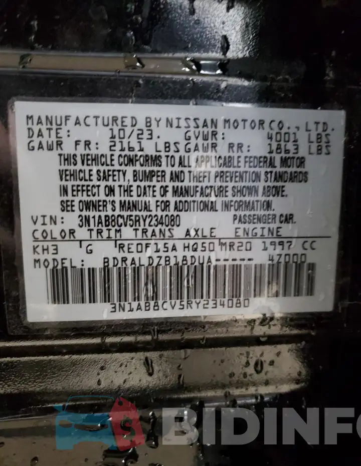 3N1AB8CV5RY234080 Photo# 12