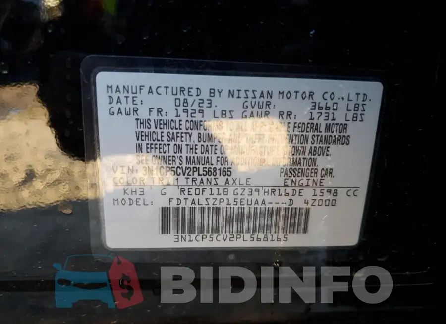 3N1CP5CV2PL568165 Photo# 13