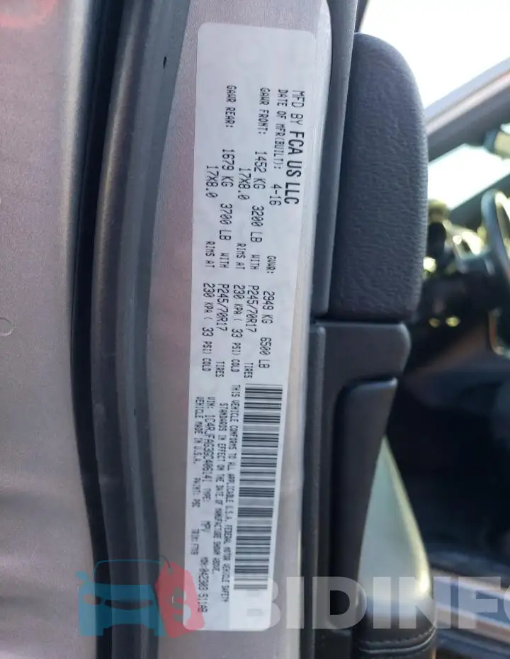 1C4RJFAG3GC406141 Photo# 13