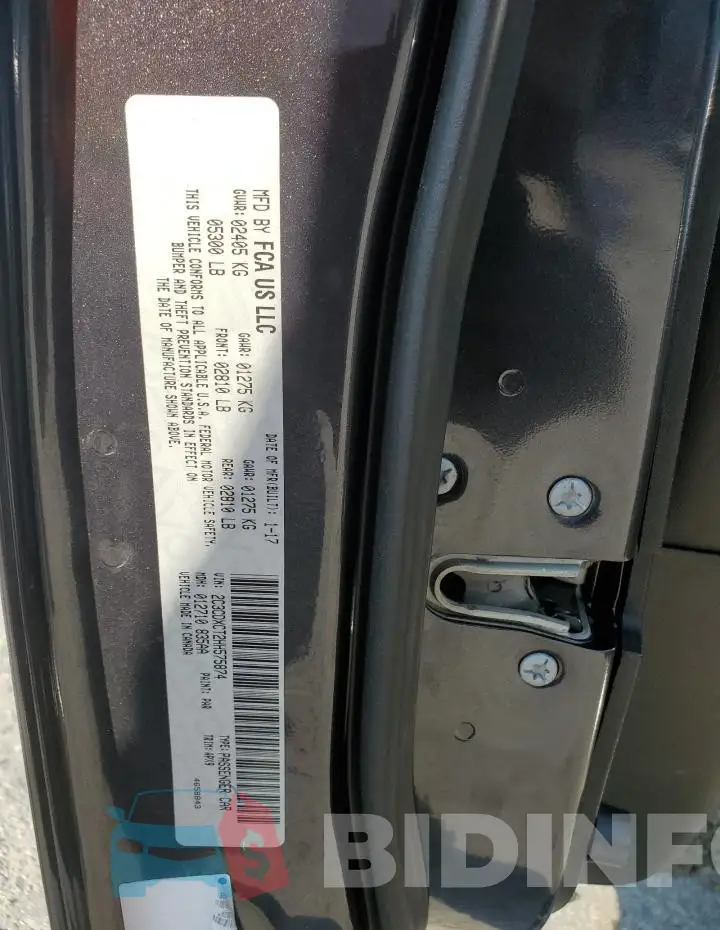 2C3CDXCT2HH575874 Photo# 13