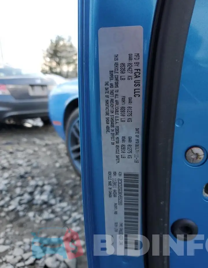 2C3CDZGG3KH552393 Photo# 12