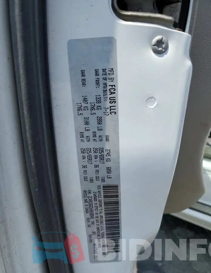2C4RDGBG5HR838945 Photo# 14