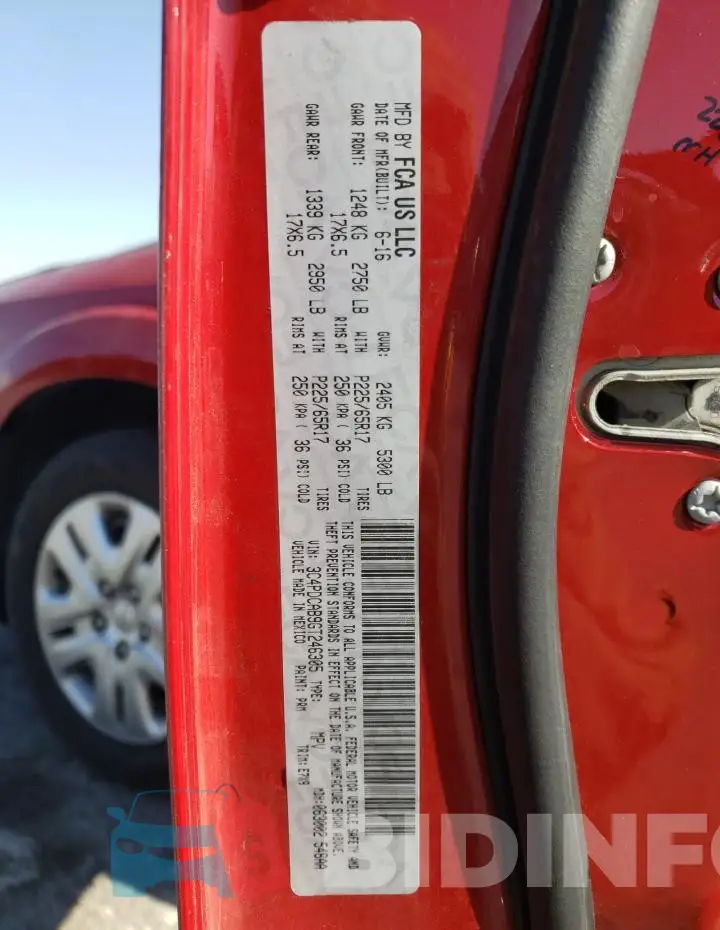 3C4PDCAB9GT246305 Photo# 13