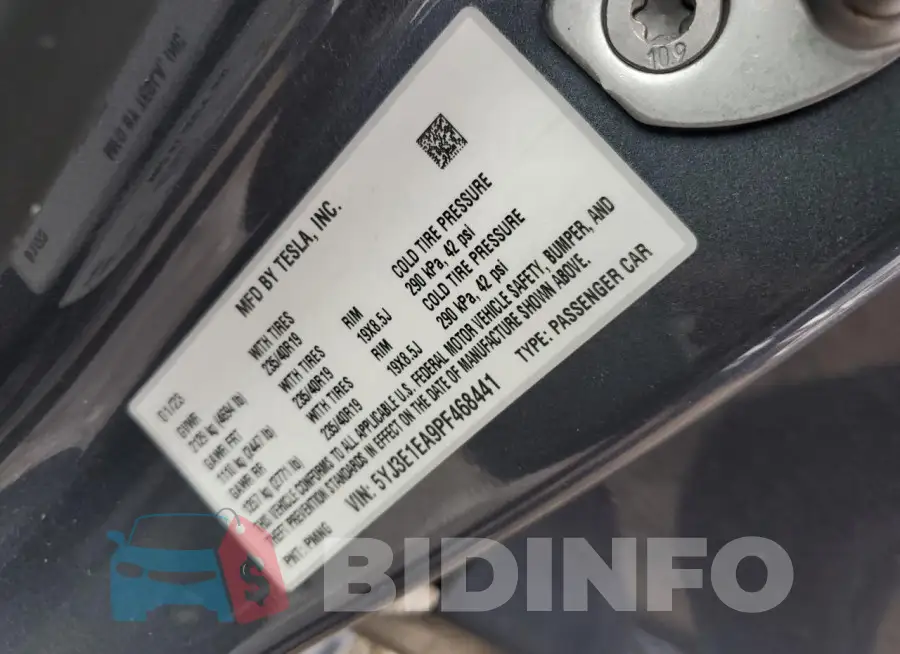 5YJ3E1EA9PF468441 Photo# 12