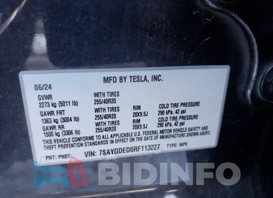 7SAYGDED6RF113227 Photo# 13