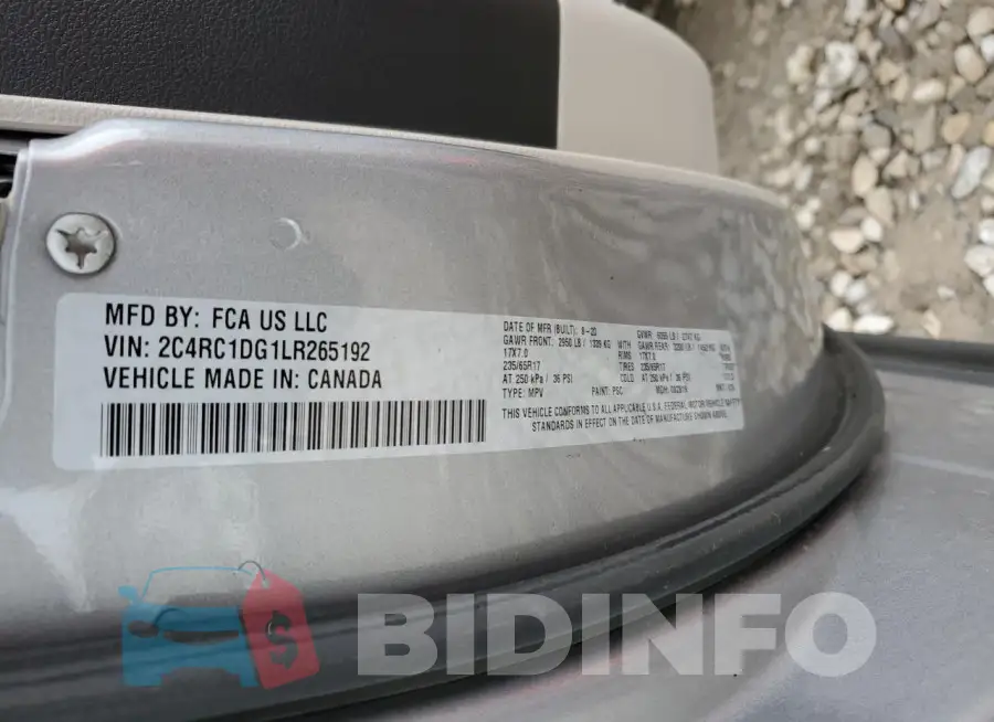 2C4RC1DG1LR265192 Photo# 13