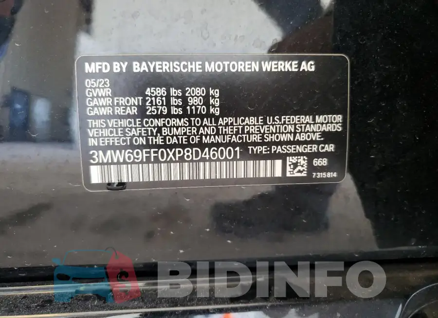 3MW69FF0XP8D46001 Photo# 12