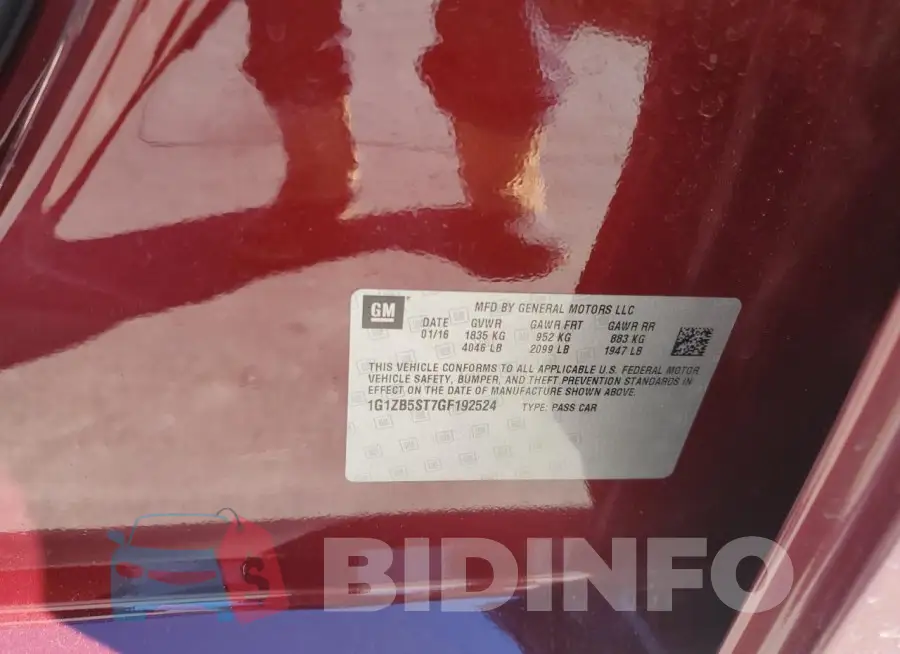 1G1ZB5ST7GF192524 Photo# 12