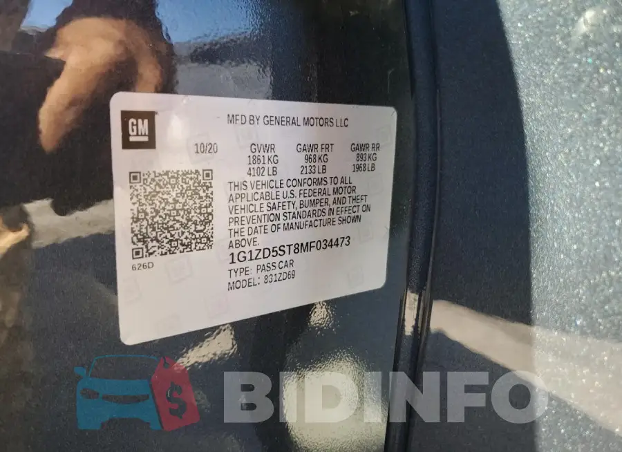 1G1ZD5ST8MF034473 Photo# 12