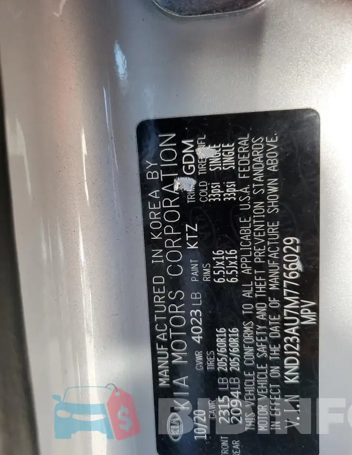 KNDJ23AU7M7766029 Photo# 12