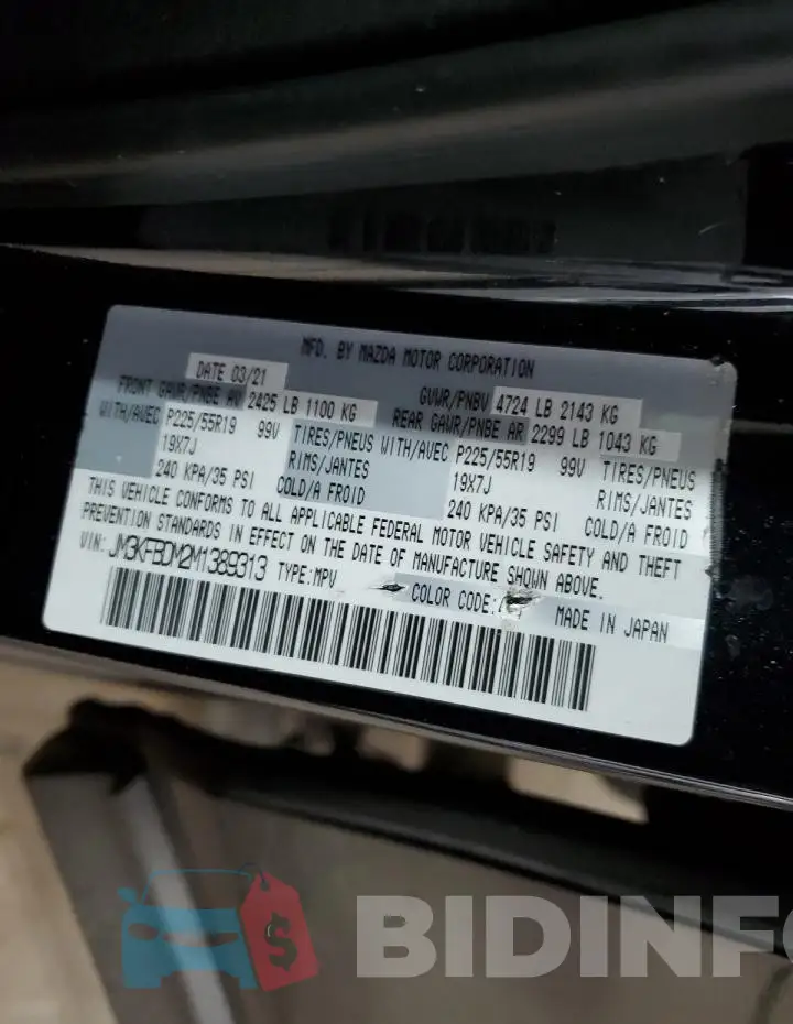 JM3KFBDM2M1389313 Photo# 13