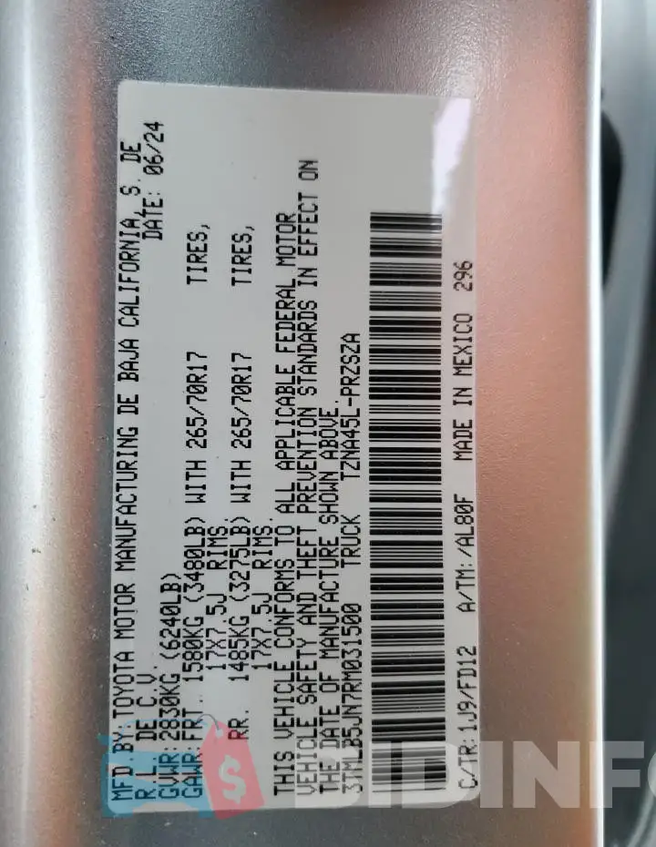 3TMLB5JN7RM031500 Photo# 12