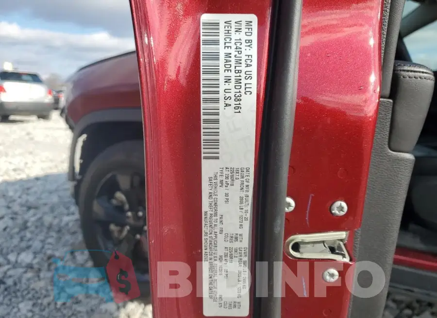1C4PJMLB1MD138161 Photo# 14