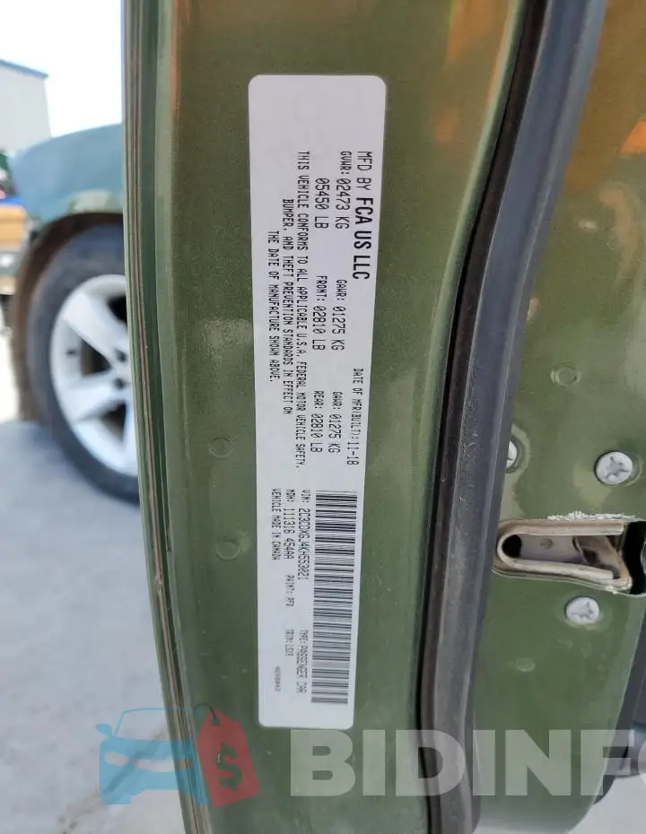 2C3CDXGJ4KH553021 Photo# 13