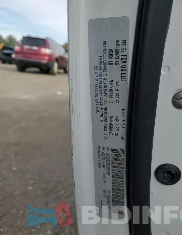 2C3CDZC99GH254509 Photo# 12