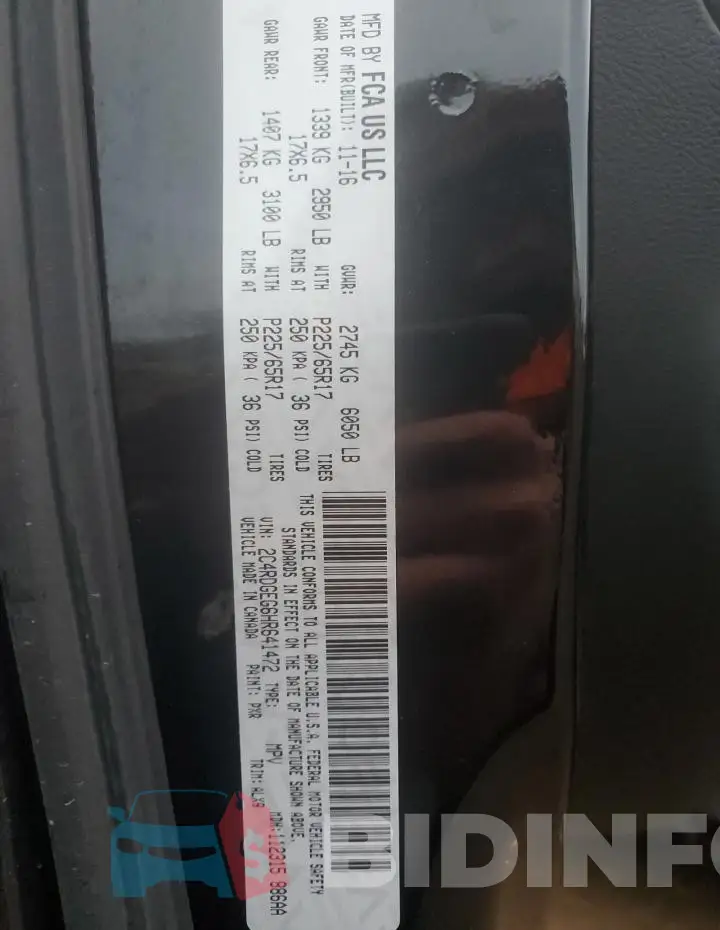 2C4RDGEG6HR641472 Photo# 14