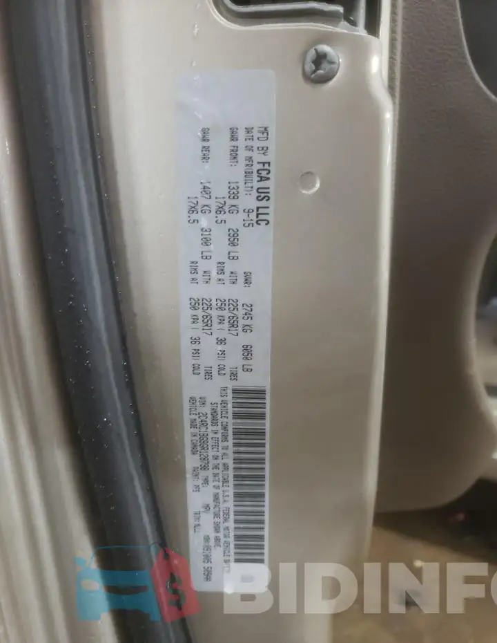 2C4RC1BG9GR128798 Photo# 14