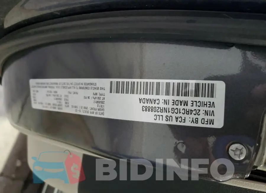 2C4RC1CG1NR208883 Photo# 13