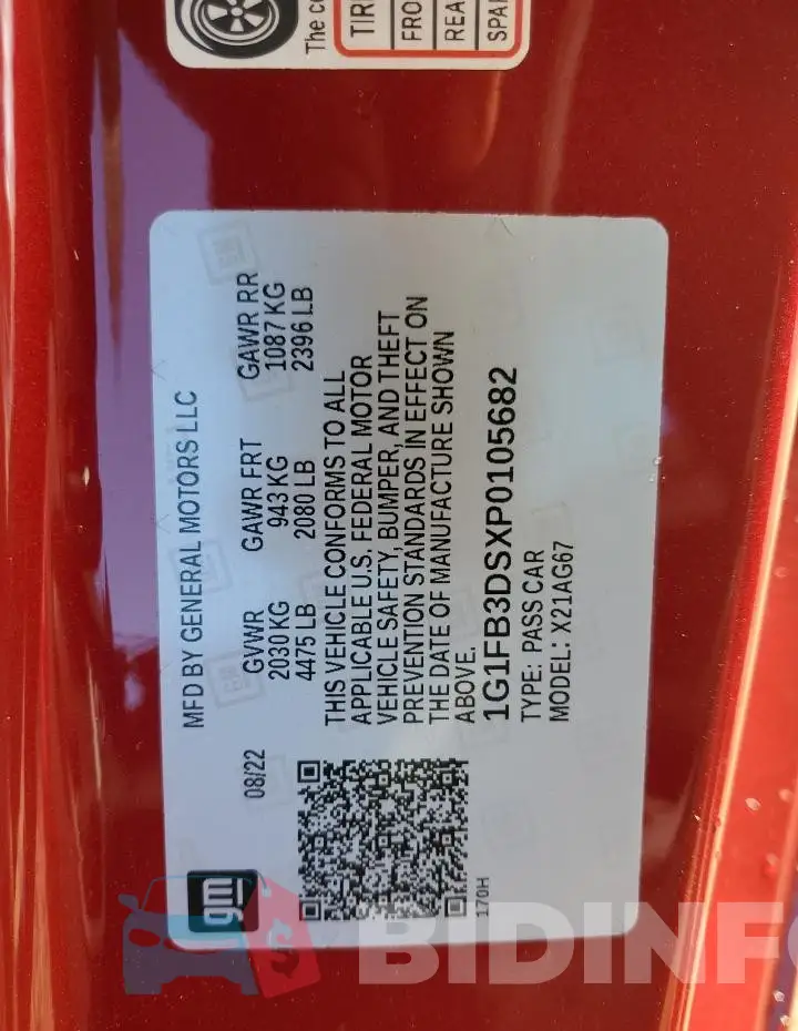 1G1FB3DSXP0105682 Photo# 12