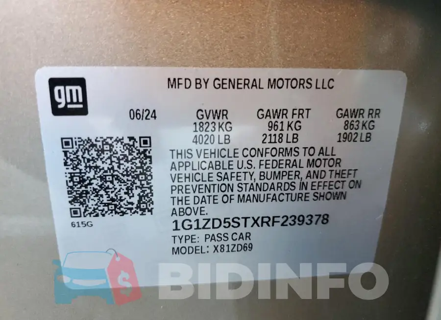 1G1ZD5STXRF239378 Photo# 12