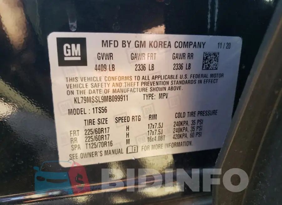 KL79MSSL9MB099911 Photo# 12